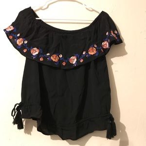 Fab’Rick off the shoulder blouse